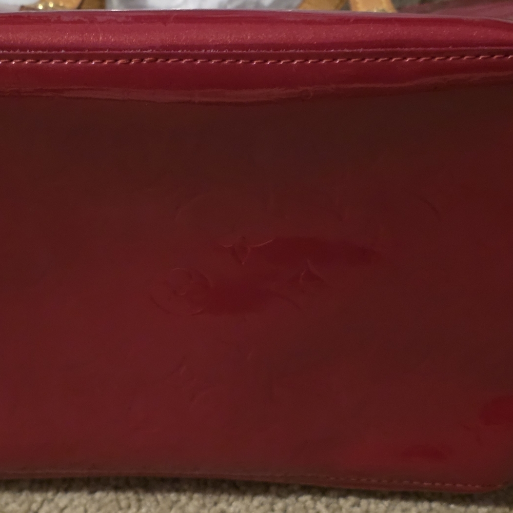 Louis Vuitton Monogram Vernis Bellevue PM handbag/ REHAB - Picture 8 of 9